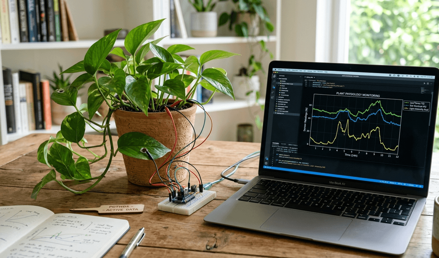 Monitoring house plants for when they need watering - Part 2 - Featured image